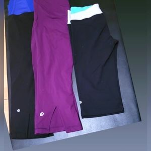 3 LULULEMON CAPRI